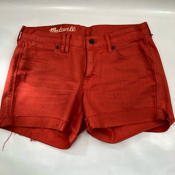 Madewell Pants - Madewell shorts orange
